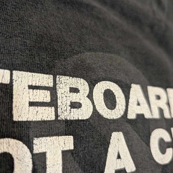 VTG 90s Creature Skateboarding Shirt Mens L? Fading Flaws NHS - Picture 2 of 11